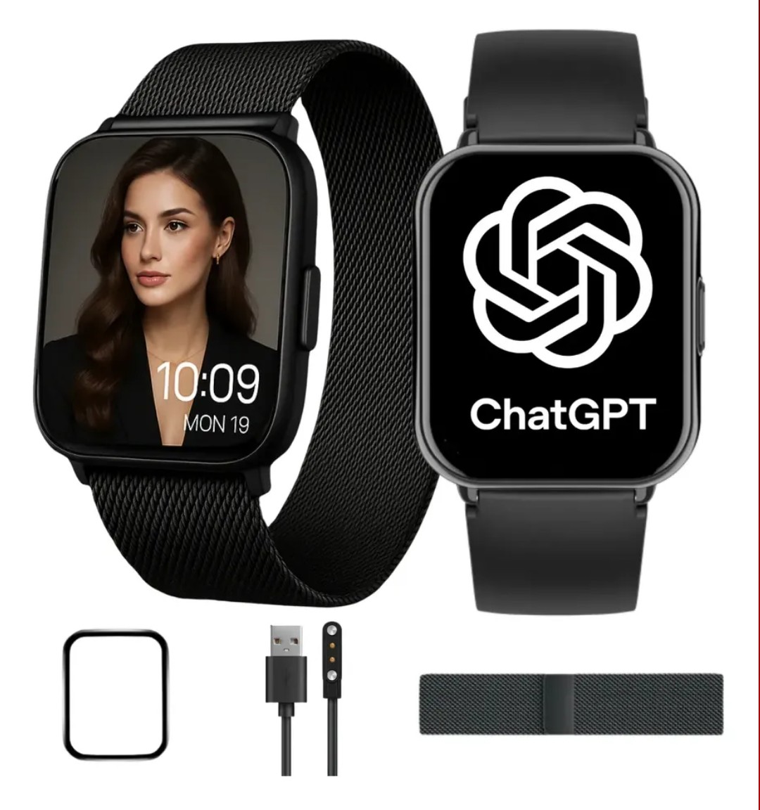 Relógio Smartwatch Para Xiaomi Redmi iPhone Galaxy Chatgpt
